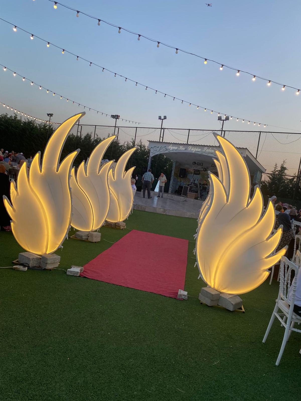 MELEK KANATLARI gelin yürüyüş yolu